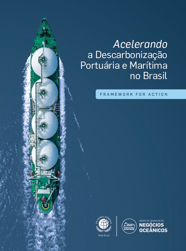 Imagem da Média kit - Guia para descarbonização do setor marítimo e portuário foi lançado em evento do Pacto Global – Rede Brasil em Nova York